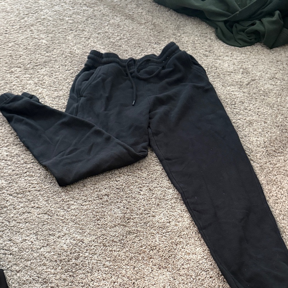 Black Jogger Sweatpants